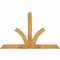 Ekena Millwork Richland Rough Sawn Timber Gable Bracket, Western Red Cedar, 60"W x 38"H x 4"D x 4"F, 15/12 Pitch GBW060X38X0404RIC00RWR - alternate 1